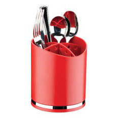 ESCURRIDOR CUBIERTOS ROJO