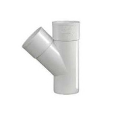 RAMAL PVC 45° HH 110 UNIT