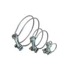 ABRAZADERA ALAMBRE GALV Nº  8  3"