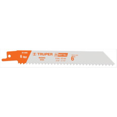 SIERRA SABLE BIMETAL 152 MM 6 DIENTES TRUPER