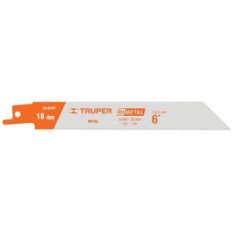SIERRA SABLE BIMETAL 152 MM 18 DIENTES TRUPER