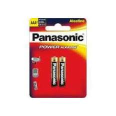 PILA ALCALINA AAA X 2 PANASONIC