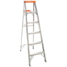 ESCALERA ALUMINIO 5 ESCALONES 175 KG TRUPER