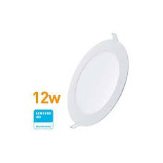 PANEL LED REDONDO EMBUTIR  6W CALIDO "WELLMAX"