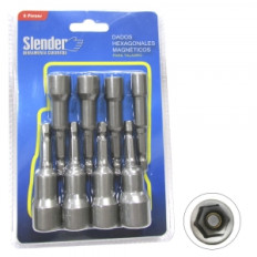 JUEGO DADOS HEXAGONALES 8 PZS MAGNETICOS SLENDER