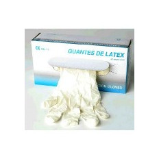 GUANTE LATEX   "S"