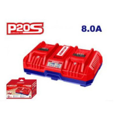 CARGADOR BATERIA 40 AMP PARA 2 BATERIAS EMTOP
