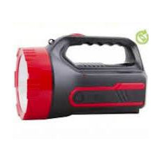 FAROL DE MANO RECARGABLE 2 POTENCIAS ALCANCE 300 MTS 1 TOQUE