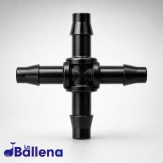 TEE PARA MICROTUBO BARB TEE 1/4 RIEGO