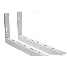 SOPORTE P/AIRE ACOND. BLANCO SPLIT 30X42CM "SC" X PAR