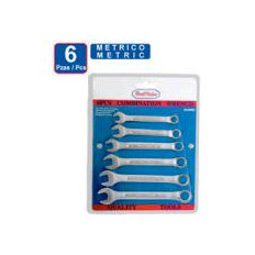 JUEGO LLAVE COMB 8 - 13 MM 6 PZ