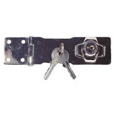 PORTA CANDADO CROMADO C/CERRADURA BEST VALUE