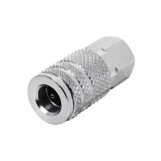 ACOPLE RAPIDO HEMBRA ACERO CROMADO 1/4" PRETUL