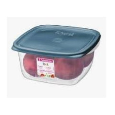 CONTENEDOR CUADRADO 3700 ML SANREMO CELESTE