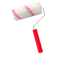 RODILLO RODEX ROJO Y GRIS 15 CM