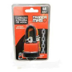 CANDADO ANTI AGUA 38 MM LARGO TRANCA MAS+