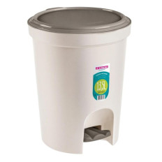 BASURERO C/PEDAL 13.5L BEIGE 275