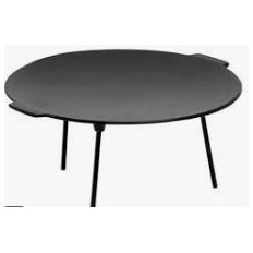 PLANCHA REDONDA  60CM CON PATAS