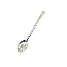 ACERO INOX CUCHARA CALADA 34 CM  LINEA HOGAR