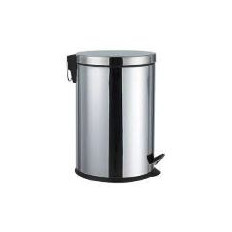 BASURERO ACERO INOXIDABLE 30 LTS