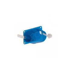 CAJA PLASTICA DE EMBUTIR  P/YESO AZUL CONATEL