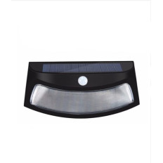 SOLAR WALL LIGHT 2W GL-6304 3000K BK