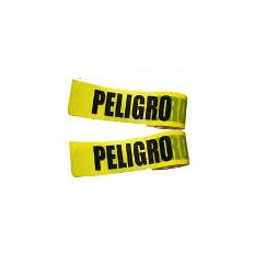 CINTA "PELIGRO" 7 CM X 100 MTS