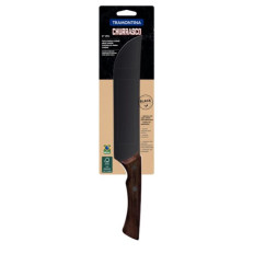 CUCHILLO PARA CARNE  8" CHURRASCO BLACK TRAMONTINA