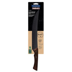 CUCHILLO PARA CARNE 10" ANGOSTO CHURRASCO BLACK TRAMONTINA