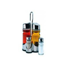 JUEGO VINAGRERA X 4 INOX