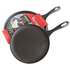 SARTEN COMAL HIERRO CURADO 26.5CM VICTORIA