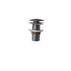 VALVULA LAVATORIO CLICK CHICA S/DESBORDE 1 1/4" ZINC