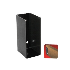 CONECTOR ALETA INT NEGRO P/TIRPISOS, TECHOS 2X5 "SC" 5186225