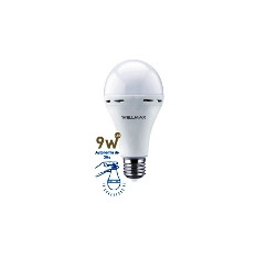 LAMPARA LED AUTONOMA 9W E27 4000 K WELLMAX