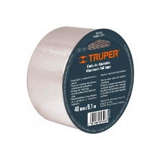 CINTA DE ALUMINIO (40º C) 48 MM X 91 METRO TRUPER