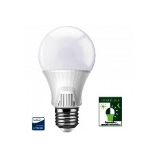 LAMPARA LED C/FOTOCELULA 9 W BLANCA FRIA WELLMAX