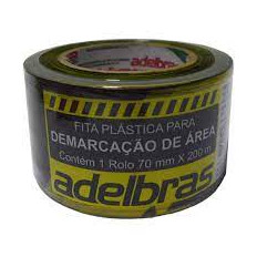 CINTA DEMARCACION CEBRADA S/ADHESIVO 70 MM X 200