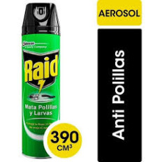 RAID ANTIPOLILLAS AEROSOL 390 CC