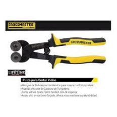 TENAZA PARA VIDRIO PUNTA DE TUNGSTENO 8" CROSSMASTER