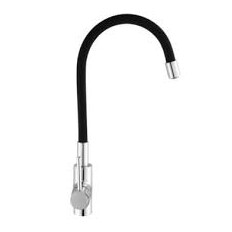 PICO FLEXIBLE SALIDA SIMPLE NEGRO
