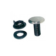 TAPA HUECO CROMADO METAL