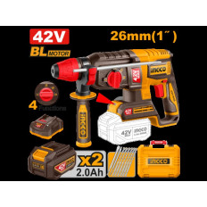 ROTOMARTILLO A BAT 42V +6MECHAS +2CINCELES