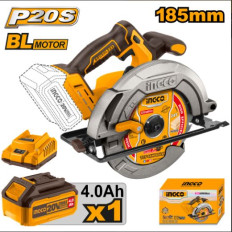 SIERRA CIRCULAR 20V BATERIA 185MM 7 1/4+BAT 4AM+ CARG