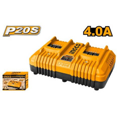 CARGADOR RAPIDO INTELIGENTE DOBLE 20V P20S