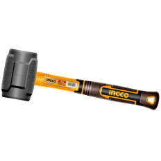 MARTILLO DE GOMA NEGRO 220 GR INGCO
