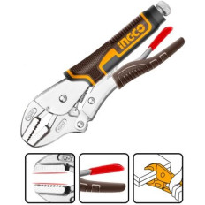 PINZA MORZA 10" CROMO VANADIO RECTA INGCO