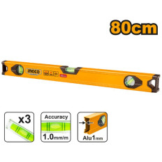 NIVEL ALUMINIO  80 CM AMARILLO INGCO