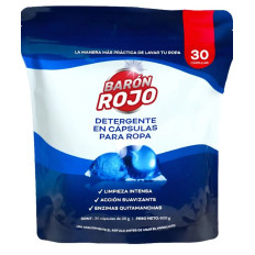 CAPSULAS PARA ROPA BARON ROJO 600GR
