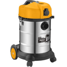 ASPIRADORA 30L 1400W SECO/HUMEDO INGCO
