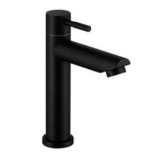 MONOCOMANDO LAVATORIO 40 MM NEGRO ALTO MONTALBO